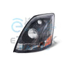 2004–2017 Volvo VNL VNR Driver Side (LH) Halogen Headlight (Black Housing) | 82329124