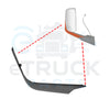 2018-New Freightliner Cascadia Passenger Side (RH) Mirror Arm Cover | 22-78606-509 | 22-78606-508