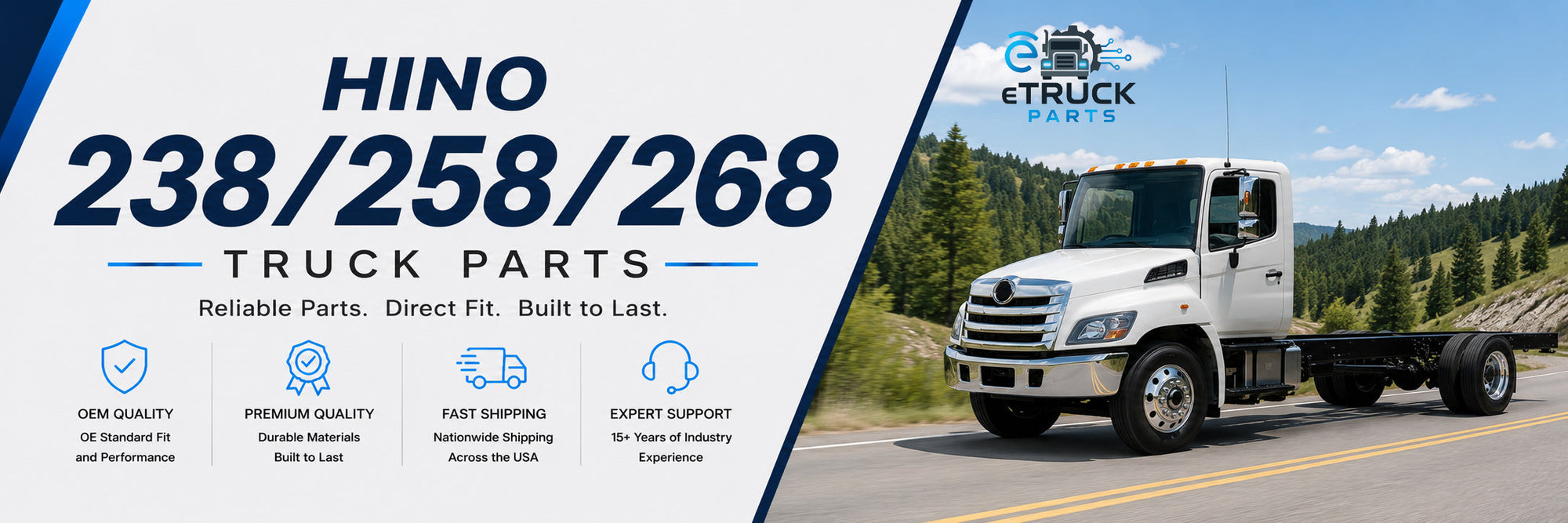 Hino 238/258/268 Parts