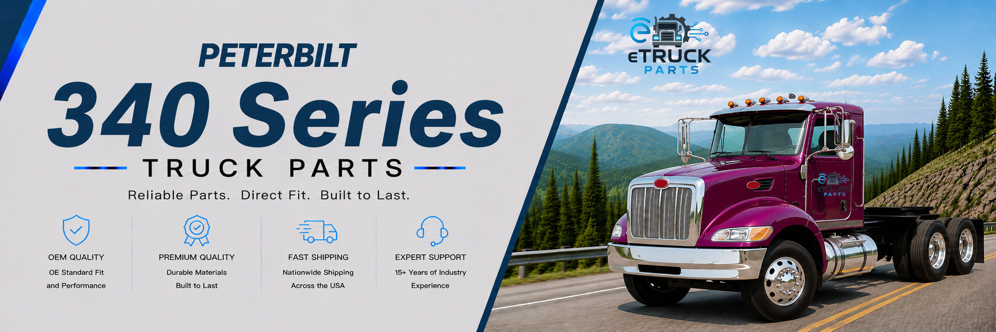 Peterbilt 340 Series Parts