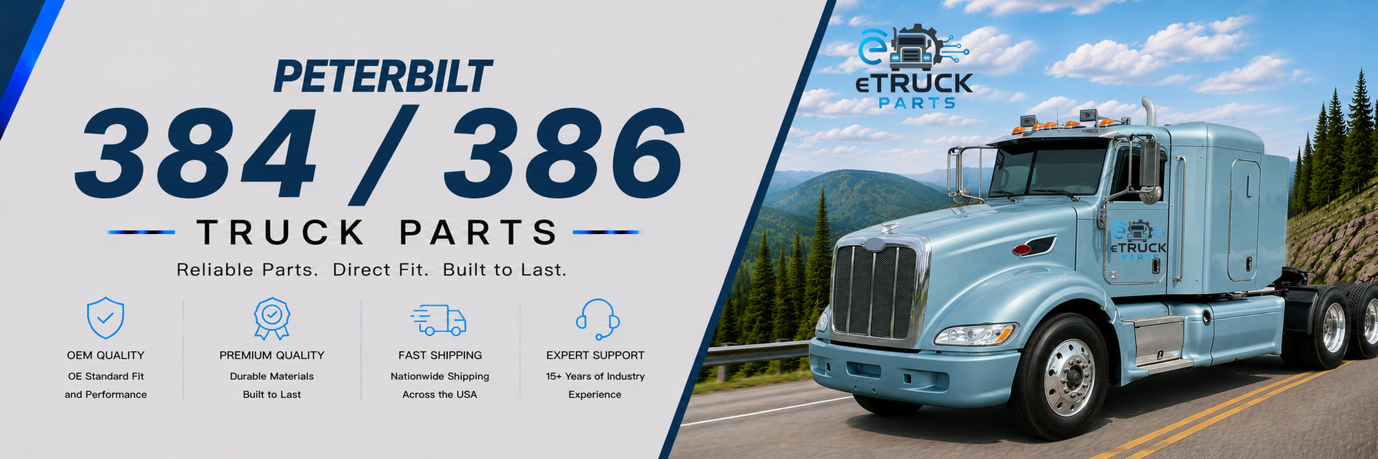 Peterbilt 384 / 386 Parts